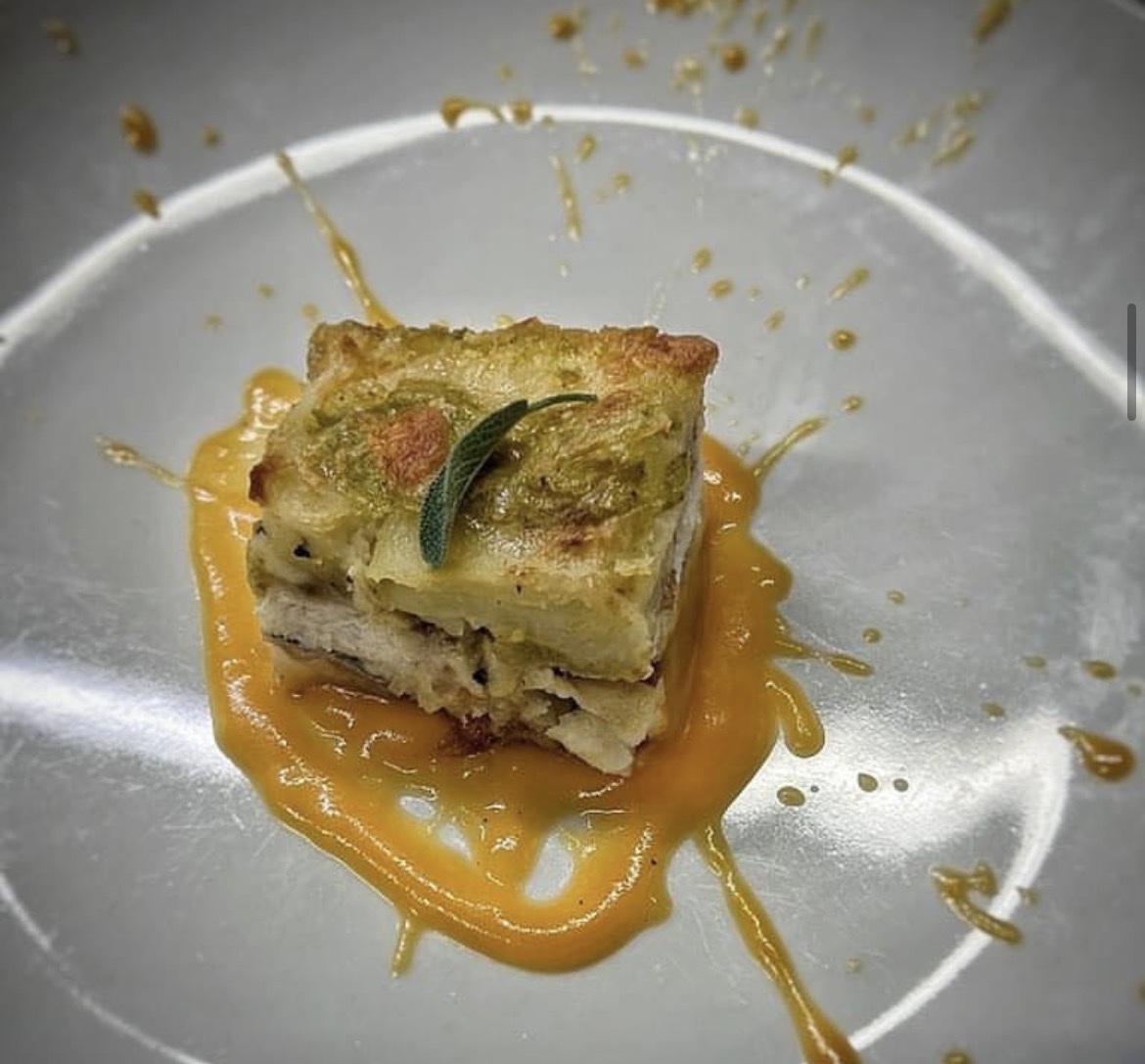 Parmigiana di Pesce Bandiera