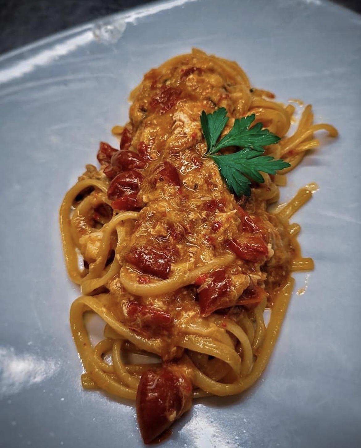 Linguine al Granchio